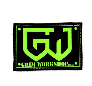 GRIM WORKSHOP®: Grim Green Morale Patch with Hidden Pocket